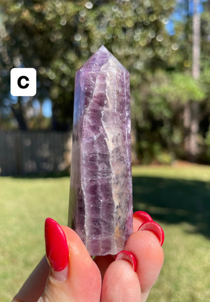 Rainbow Fluorite Crystal Generator Tower