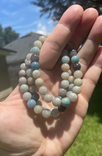 Trolleite Crystal 8mm Bead Bracelet