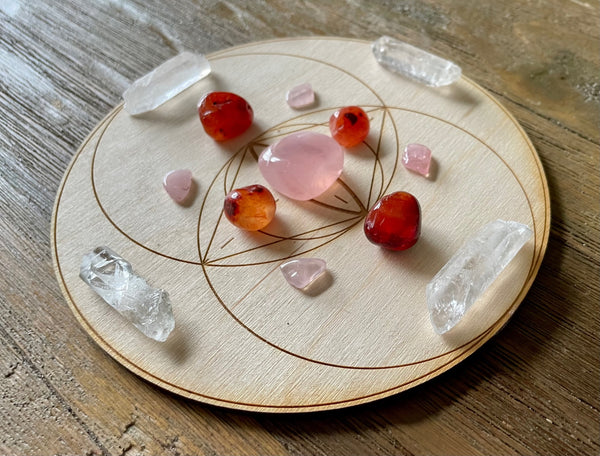 Mary Magdalene Crystal Grid Kit