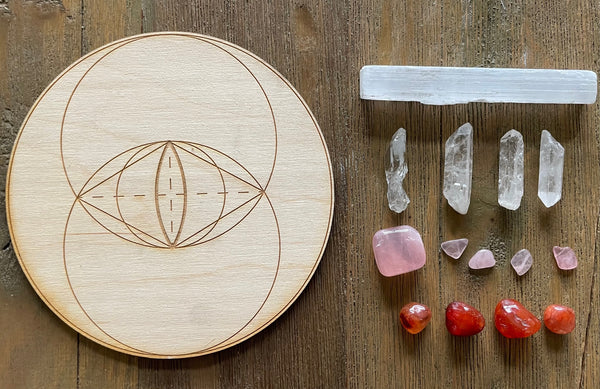 Mary Magdalene Crystal Grid Kit