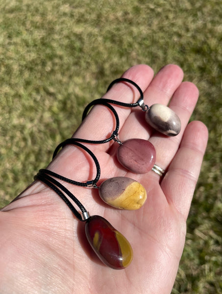 Mookaite Jasper Crystal Necklace