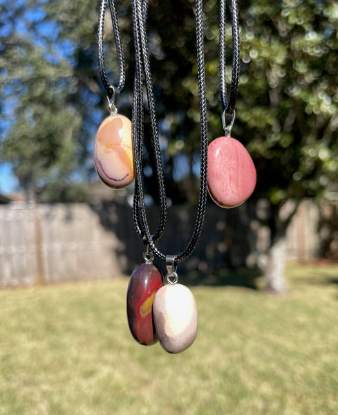 Mookaite Jasper Crystal Necklace