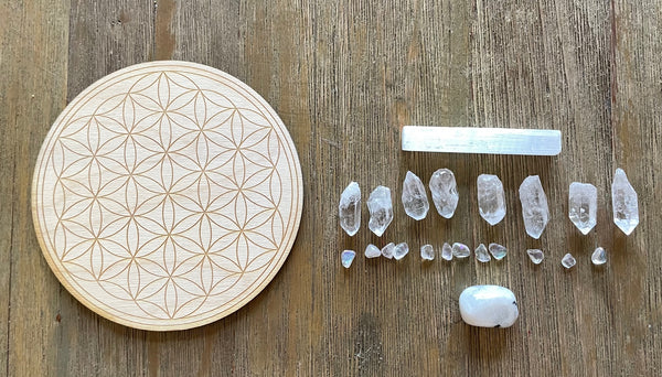 Moon Phase Connection Crystal Grid Kit