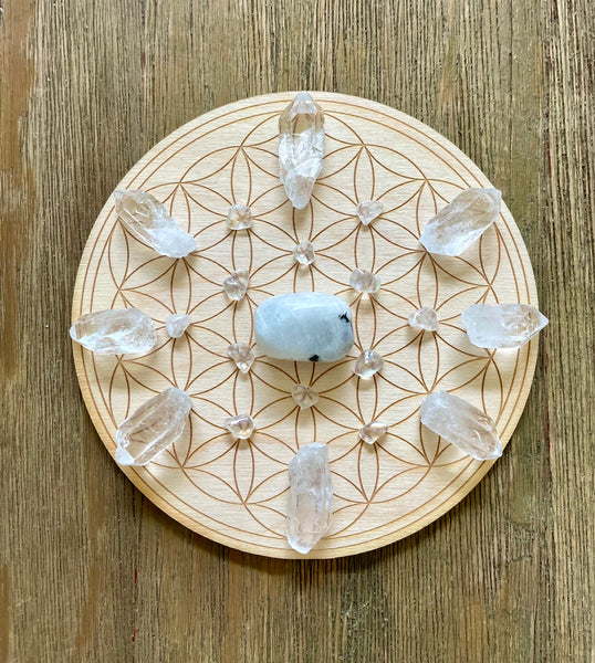 Moon Phase Connection Crystal Grid Kit