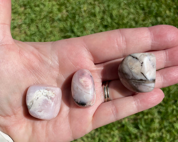 Pink Opal Tumbled Crystal