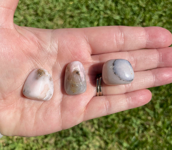 Pink Opal Tumbled Crystal
