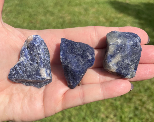 Raw Sodalite Crystal Piece Chunk