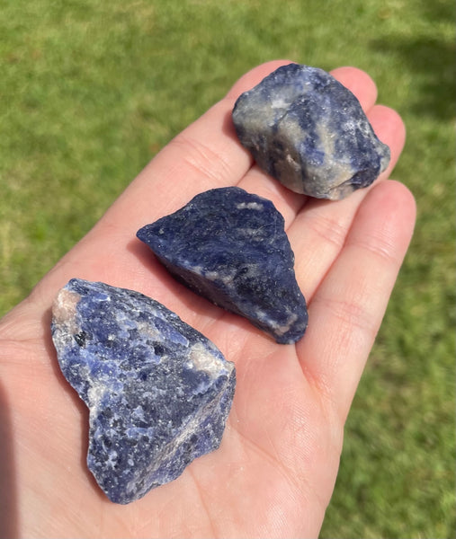 Raw Sodalite Crystal Piece Chunk