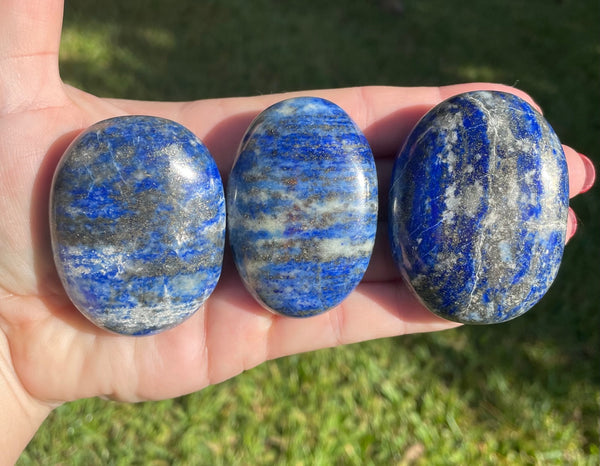 Lapis Lazuli Palm Stone