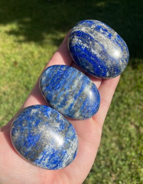 Lapis Lazuli Palm Stone