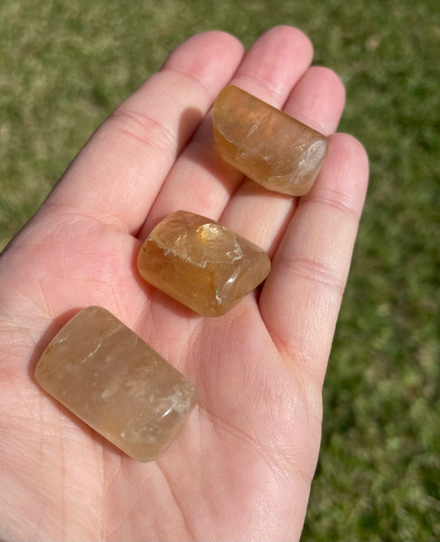 Natural Citrine Tumbled Crystal