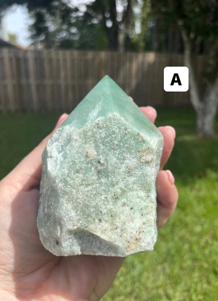 Green Aventurine Polished Point