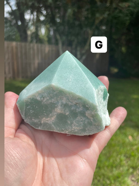 Green Aventurine Polished Point