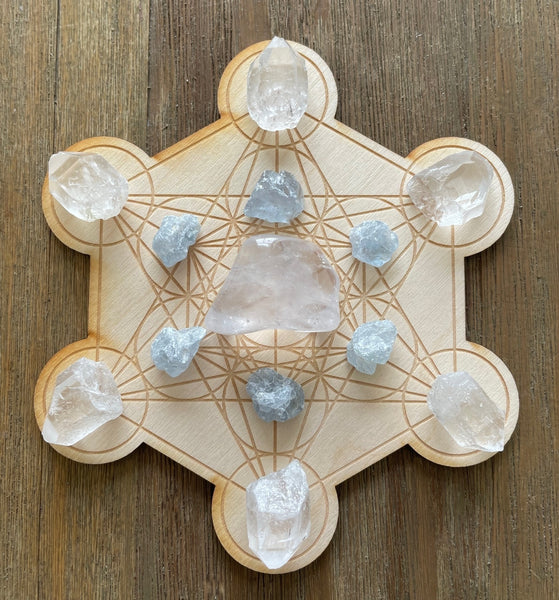 Spirit Ether Element Crystal Grid Kit