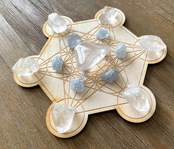Spirit Ether Element Crystal Grid Kit