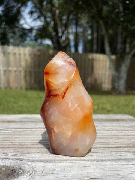 Carnelian Crystal Flame 3.5 inches