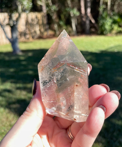 Garden Quartz Lodolite Tower A