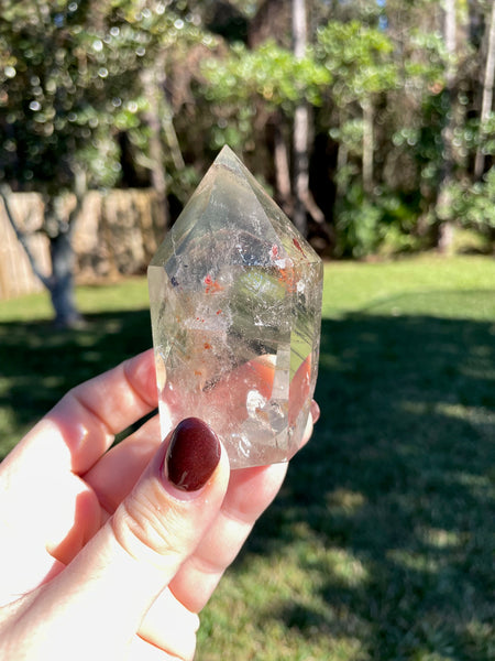 Garden Quartz Lodolite Tower A