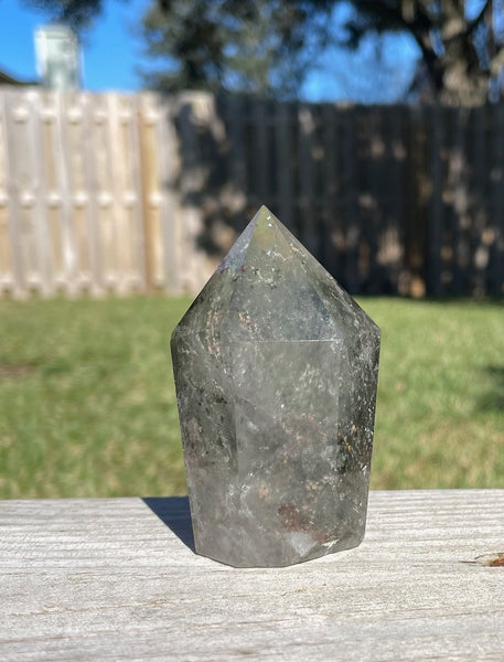 Garden Quartz Lodolite Tower C