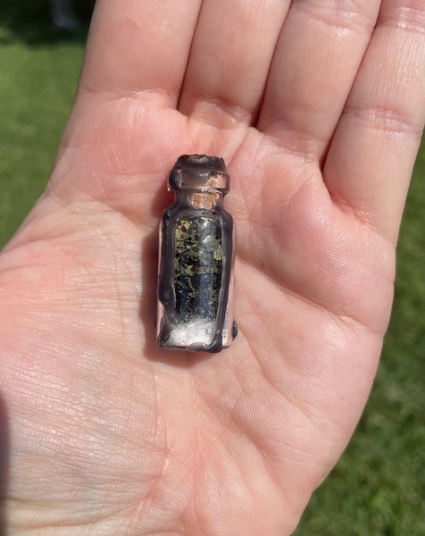 Protection and Negativity Cleansing Spell Jar Bottle