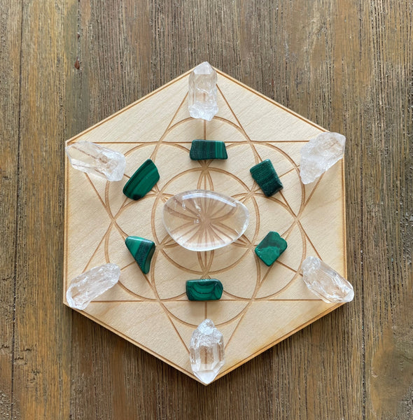 Transformation and Protection Crystal Grid Kit
