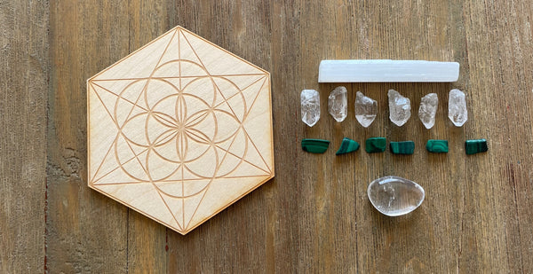 Transformation and Protection Crystal Grid Kit