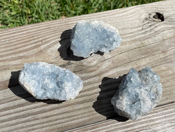 Celestite Crystal Cluster