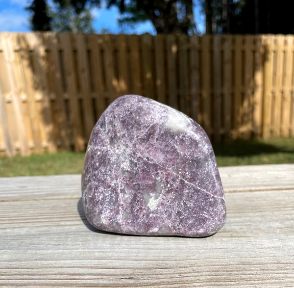 Lepidolite Free Form Crystal 1 pound 7 ounces
