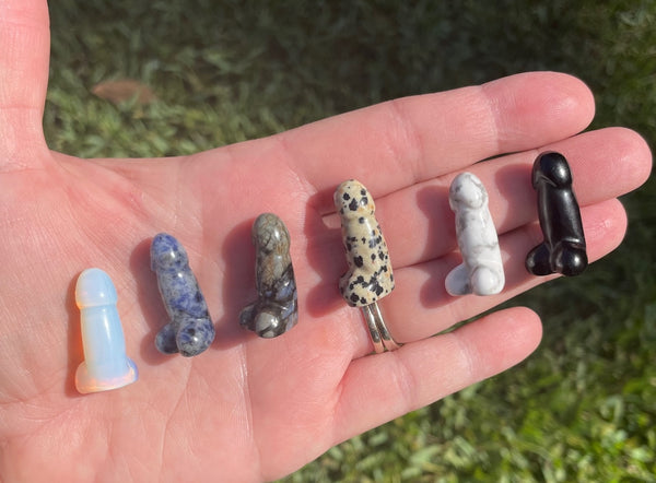 Phallic Crystal Carving