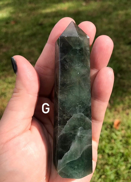 Large Fluorite Crystal Generator Tower