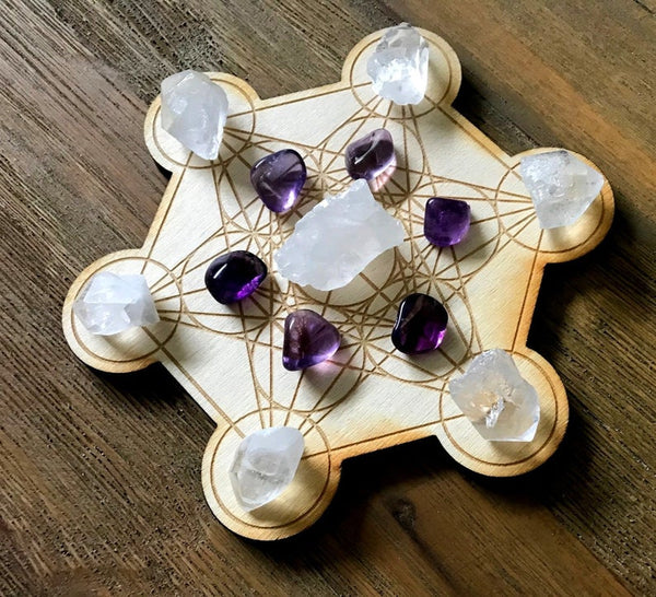 Peace Meditation Alignment Crystal Grid Kit