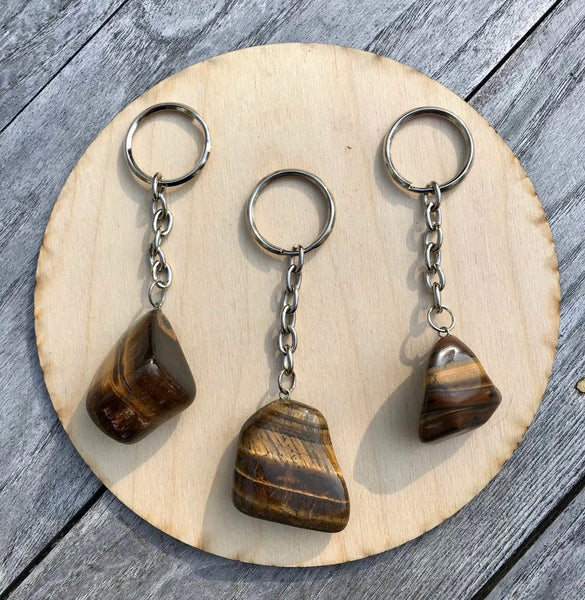 Tiger's Eye Keychain