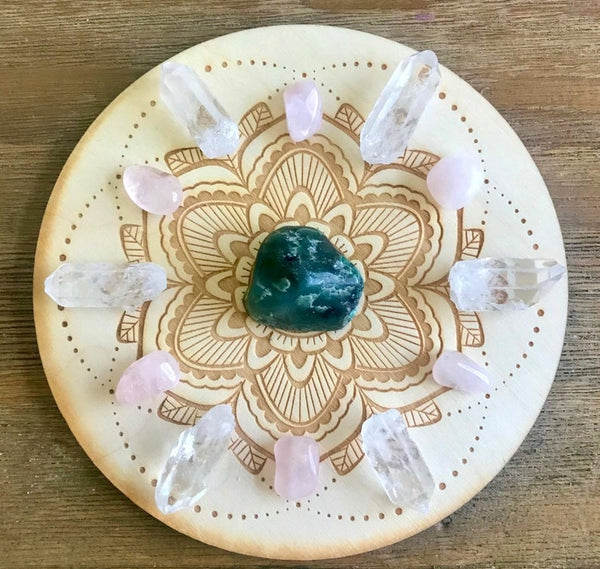 Love Communication Healing Crystal Grid Kit