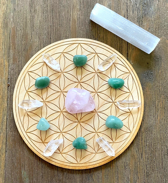 Love Romance Crystal Grid Kit
