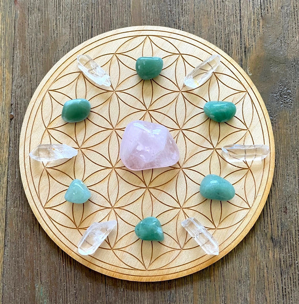 Love Romance Crystal Grid Kit
