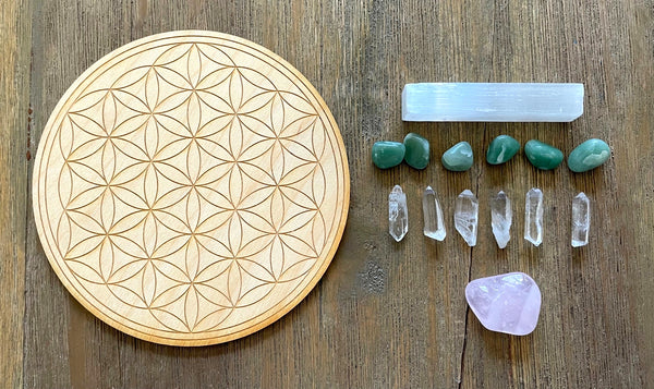 Love Romance Crystal Grid Kit