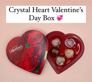Crystal Heart Valentine's Day Box