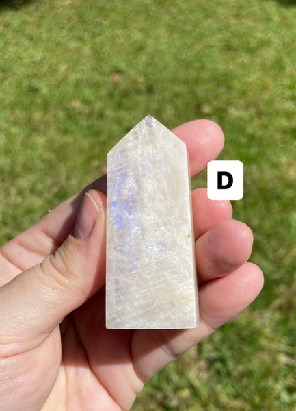 Moonstone Blue Flash Obelisk