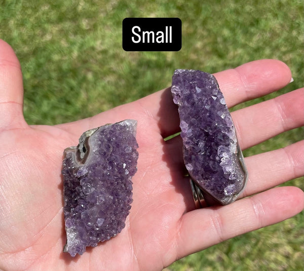Amethyst A Grade from Uruguay Raw Clusters