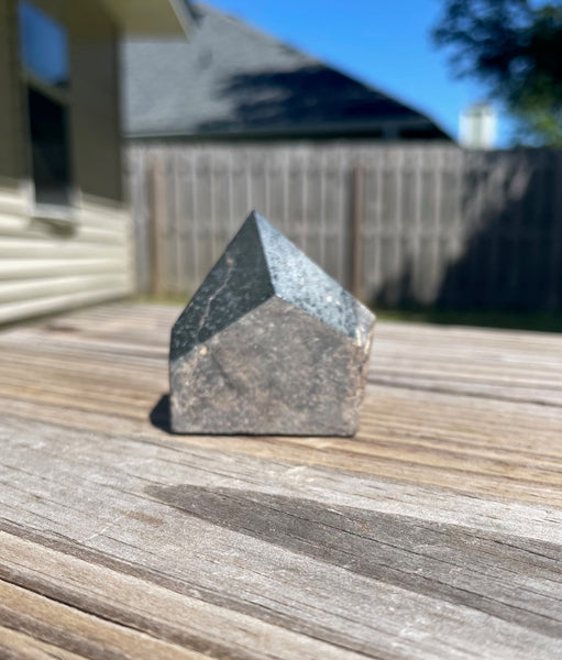 Hematite Crystal Polished Point