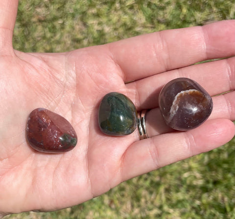 Fancy Jasper Tumbled Crystal