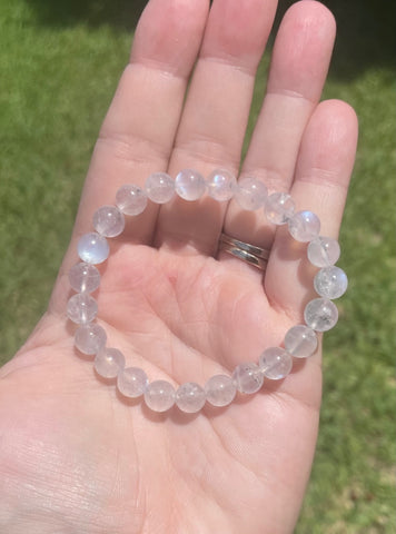 Moonstone Blue Flash Bracelet