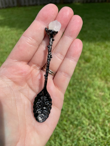 Raw Moonstone Witchy Spoon