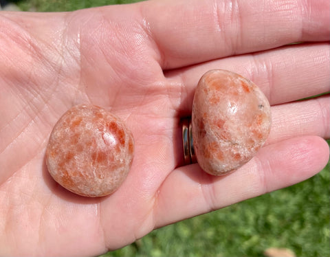 Sunstone Tumbled Crystals