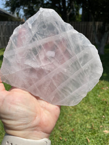 Rose Quartz Large Crystal Slab