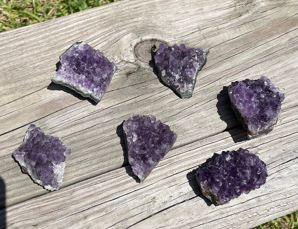 Amethyst A Grade from Uruguay Raw Clusters