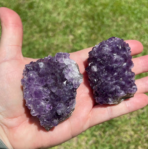 Amethyst A Grade from Uruguay Raw Clusters