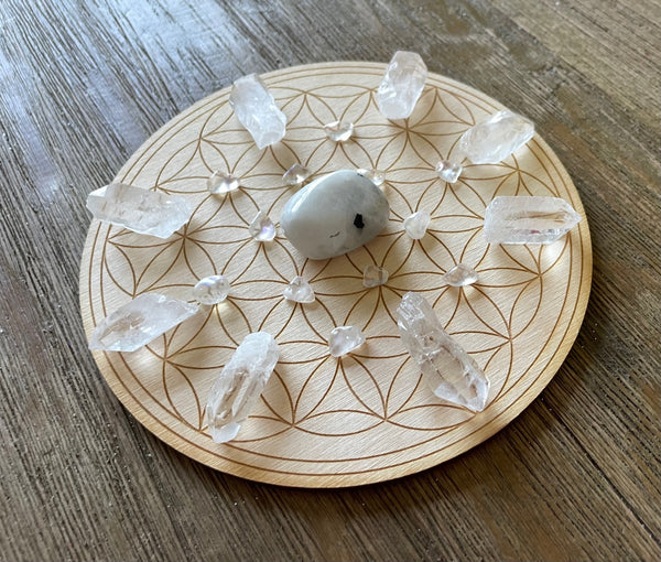 Moon Phase Connection Crystal Grid Kit