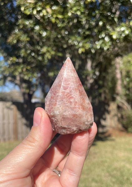 Sunstone Crystal Polished Point