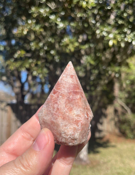 Sunstone Crystal Polished Point
